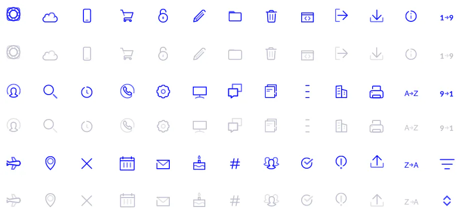 Icon-Set von James